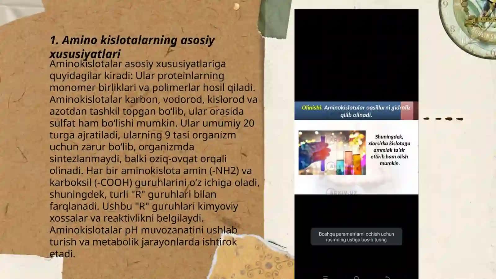Amino kislotalarning indikator tasiri 3