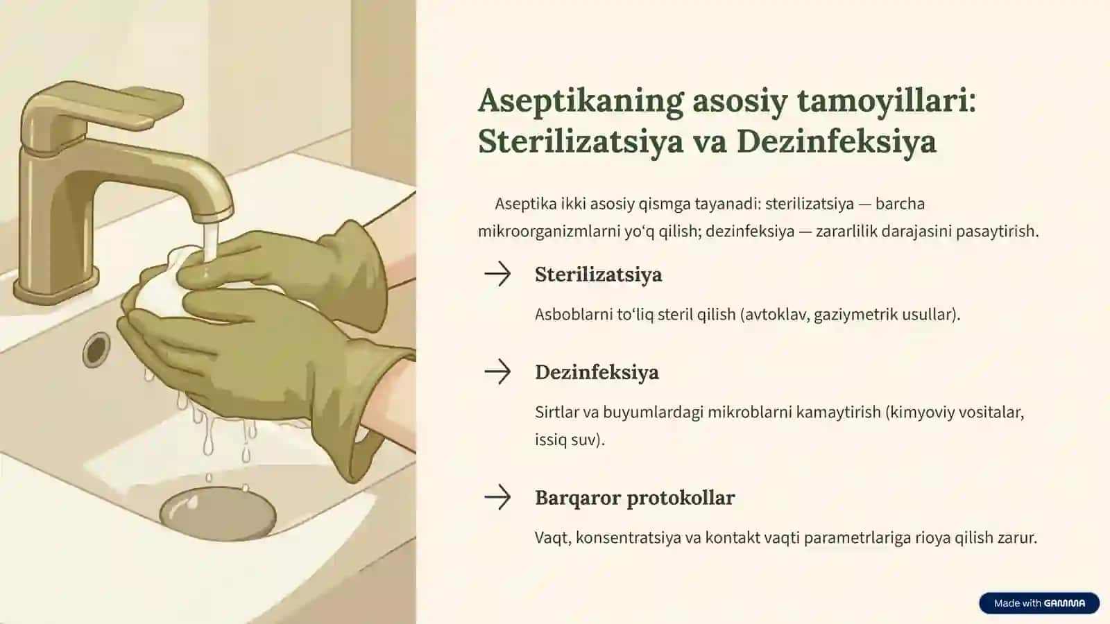 Aseptika va Antiseptika Asosiy Tamoyillar va Qo'llanilishi 3