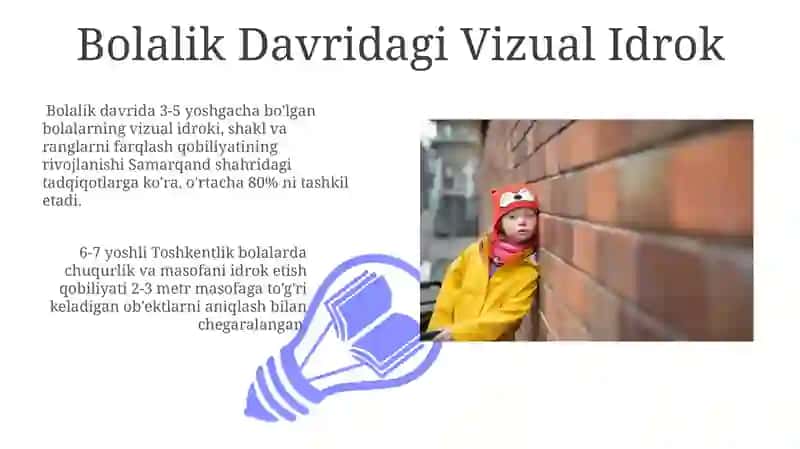 Bolalarda Vizual Idrok 3
