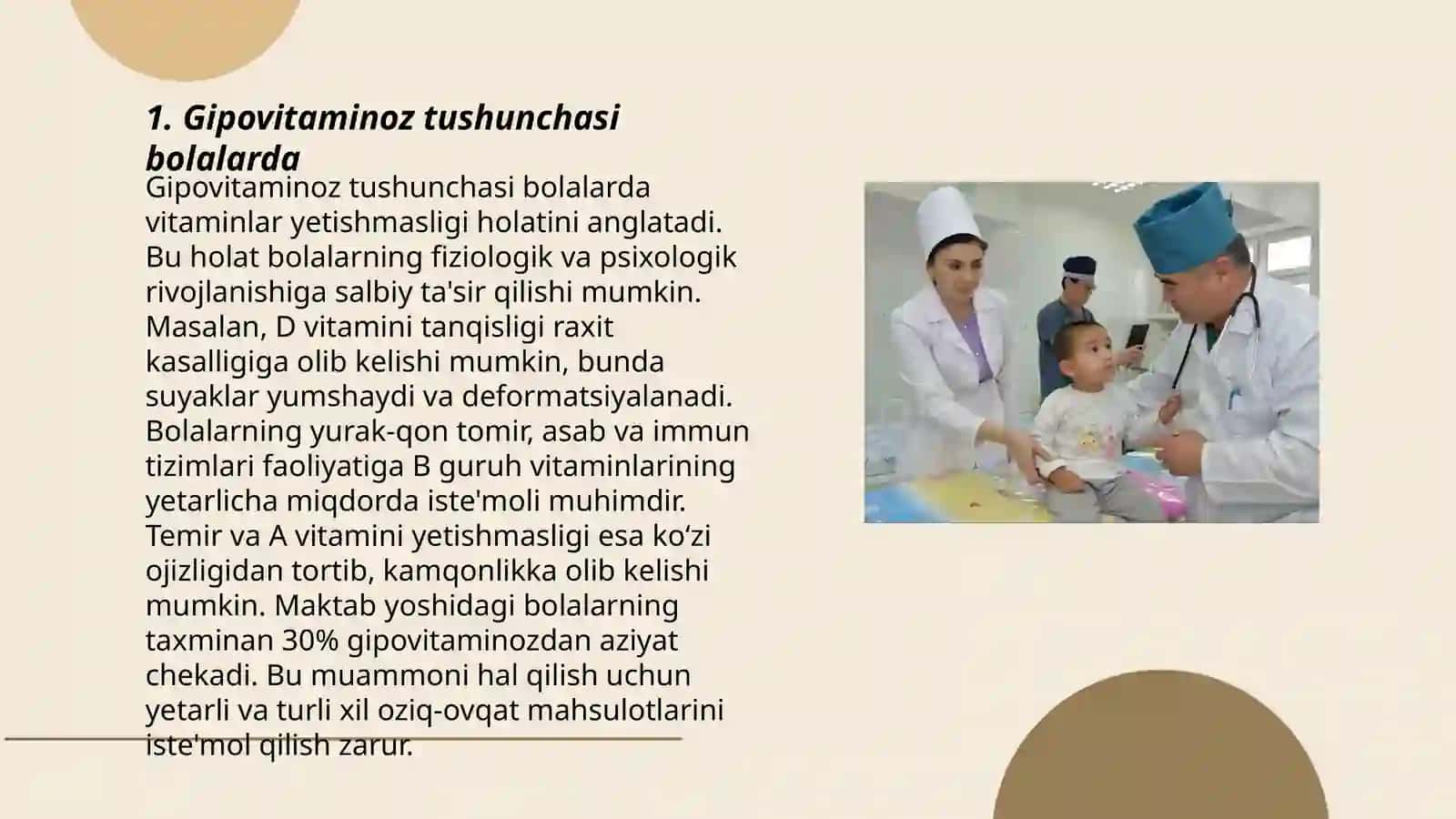 Bolalarda gipovitaminozlar ularning profilaktikasi 3