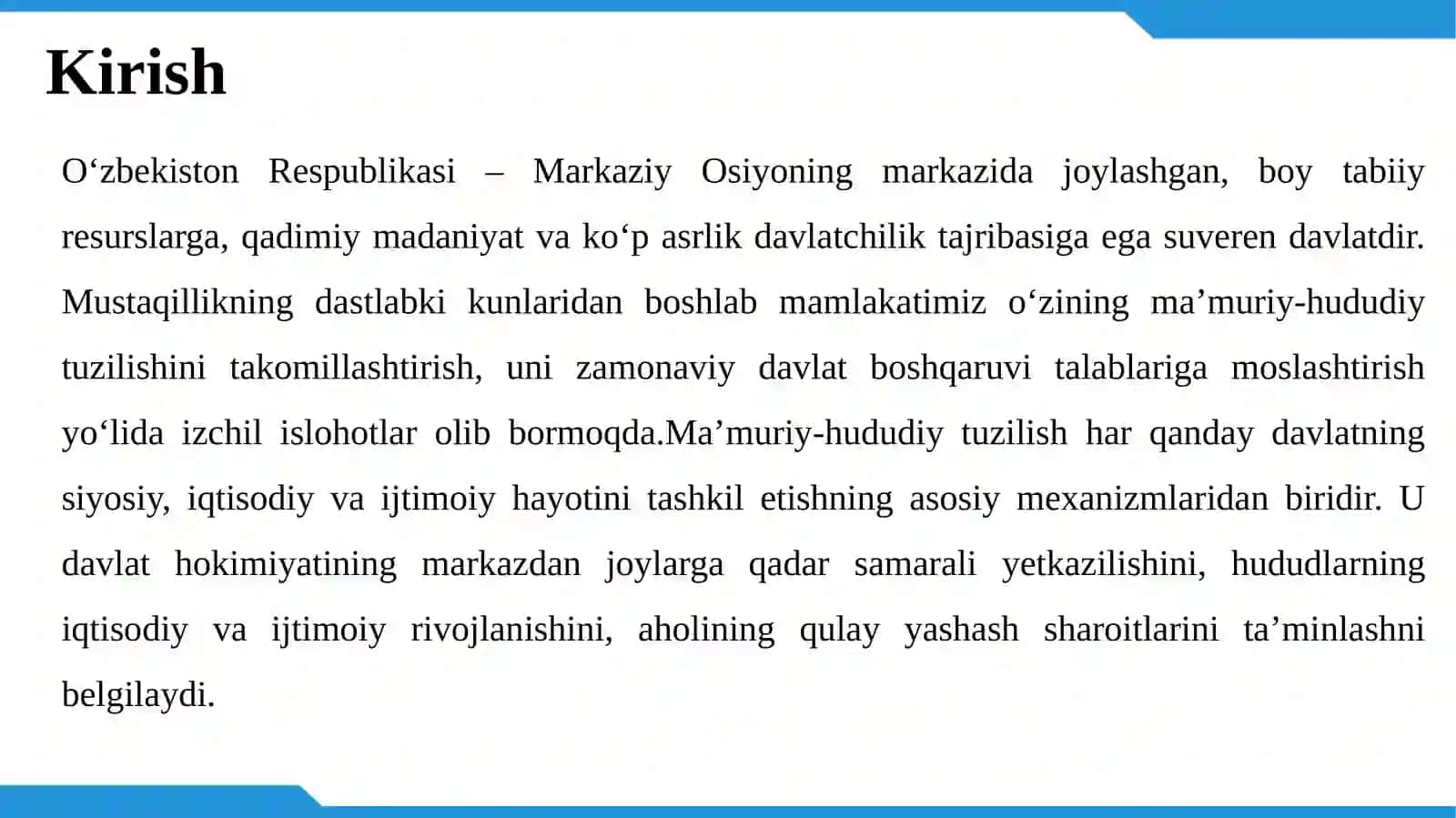 O‘zbekiston Respublikasining ma’muriy-hududiy tuzilishi 3