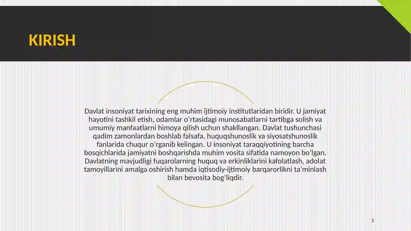 Davlatning belgilari, tiplari, shakllari, funksiyalari 3