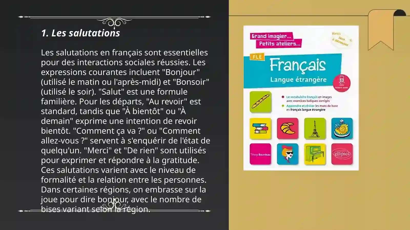 Le vocabulaire de la langue française 3
