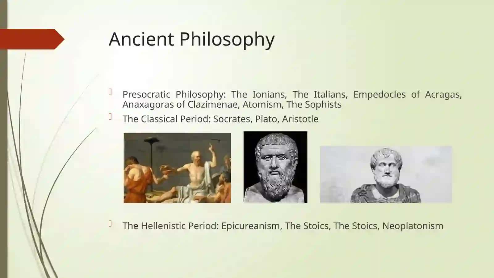 WESTERN PHILOSOPHY: STAGES OF PHILOSOPHICAL THOUGHT DEVELOPMENT 3