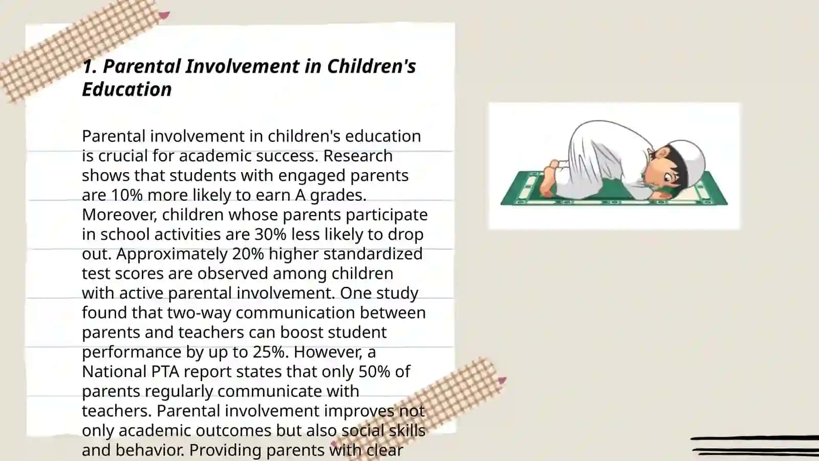 Attitudes toward children’s education 3