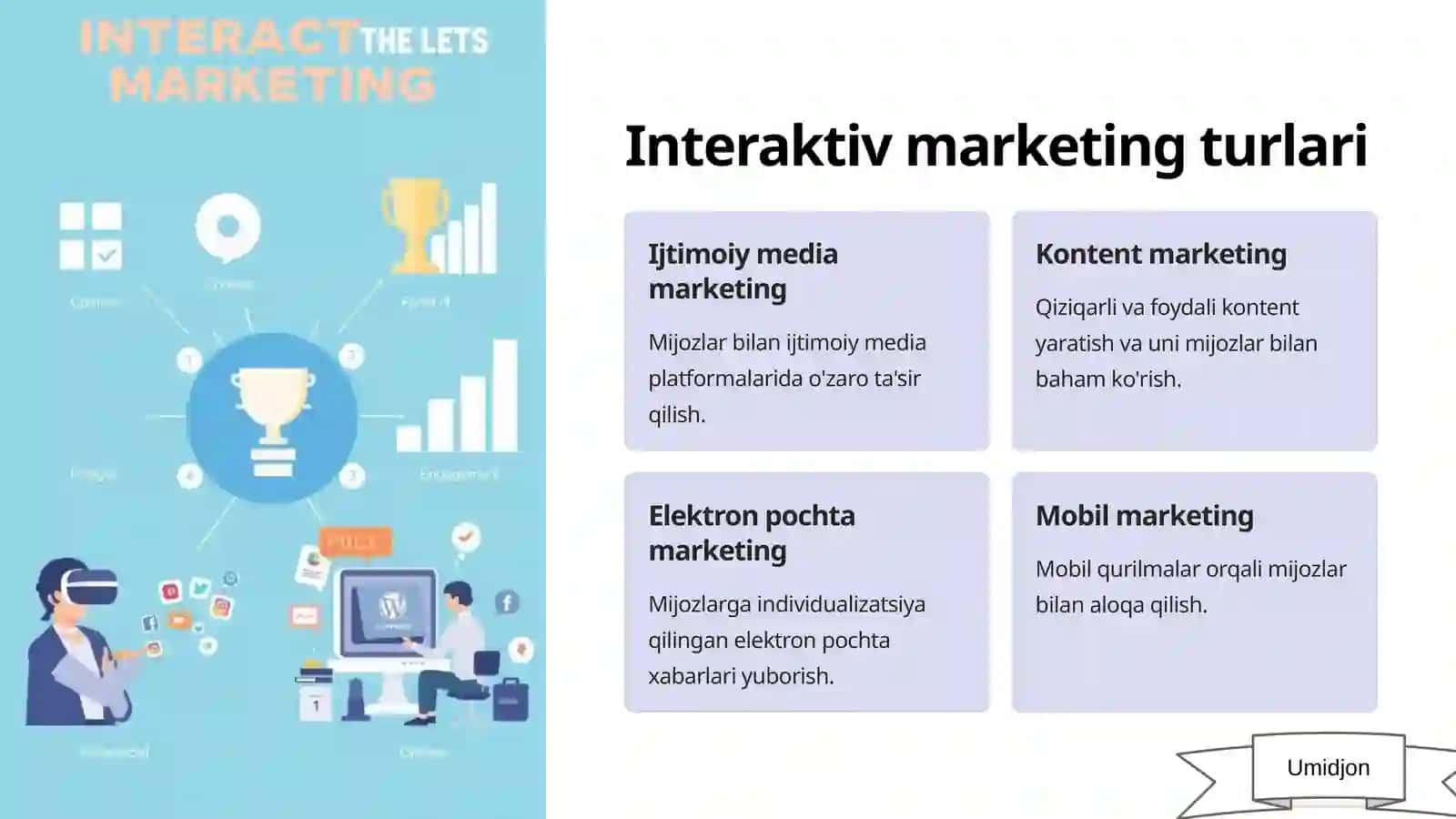 Interaktiv marketing: Mijozlaringiz bilan aloqa qilishning yangi yo'li 3