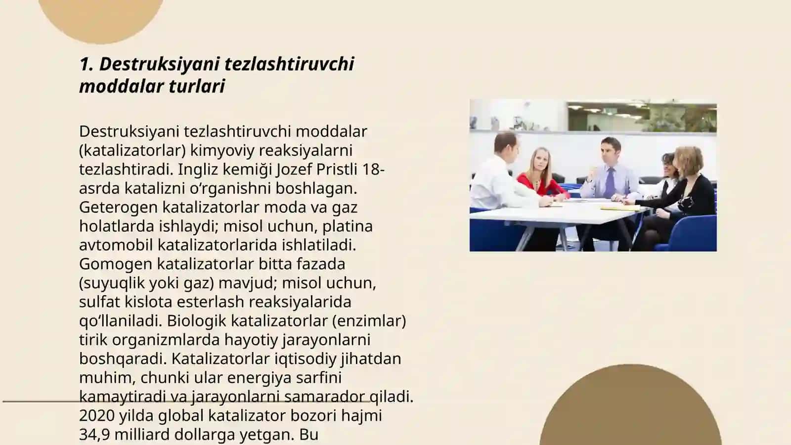 Destruksiyani tezlatuvchi va sekinlatuvchi moddalar 3