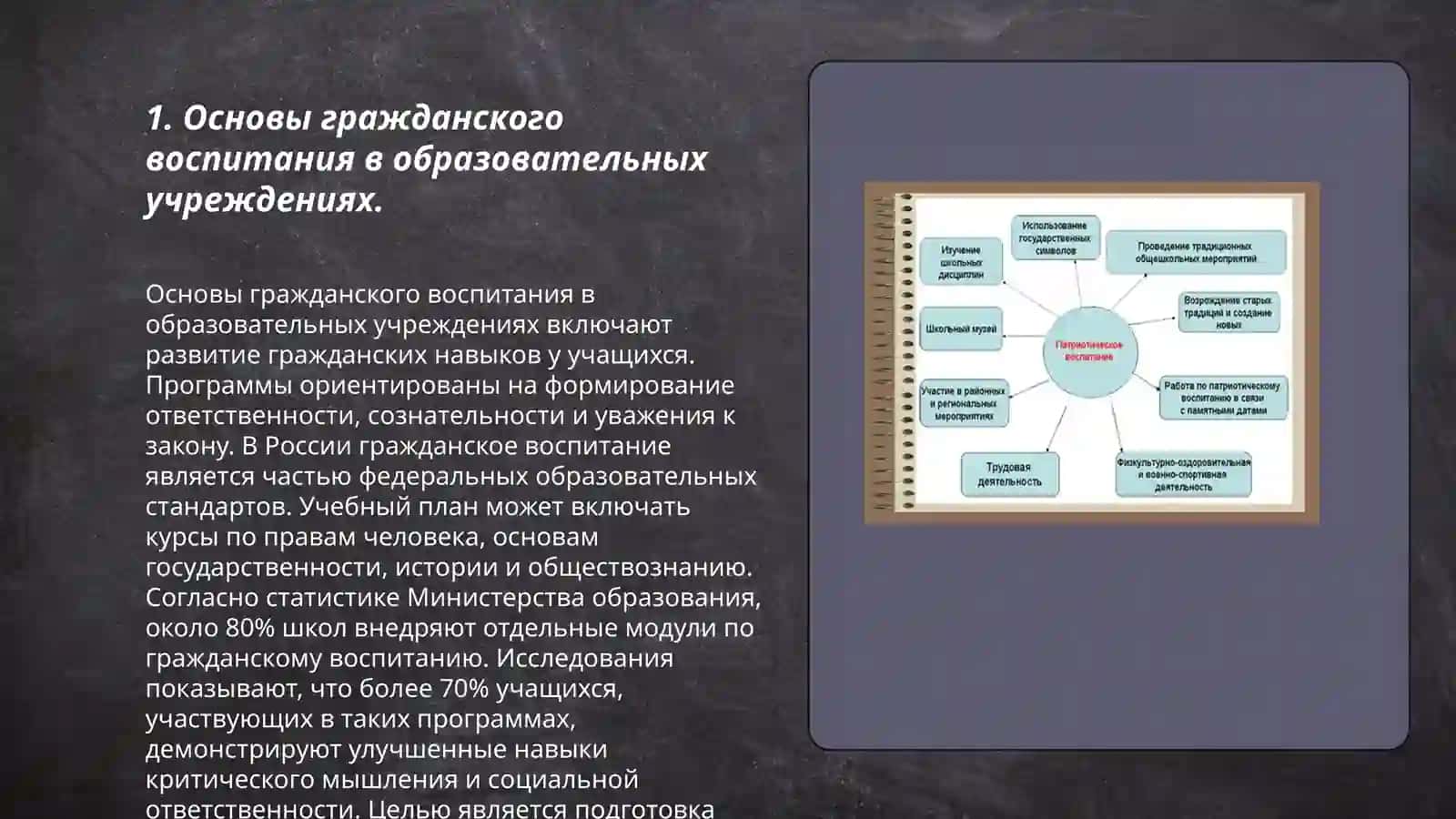 Гражданское воспитание. Идеологическое воспитание. Экономическое и экологическое воспитание учащихся 3