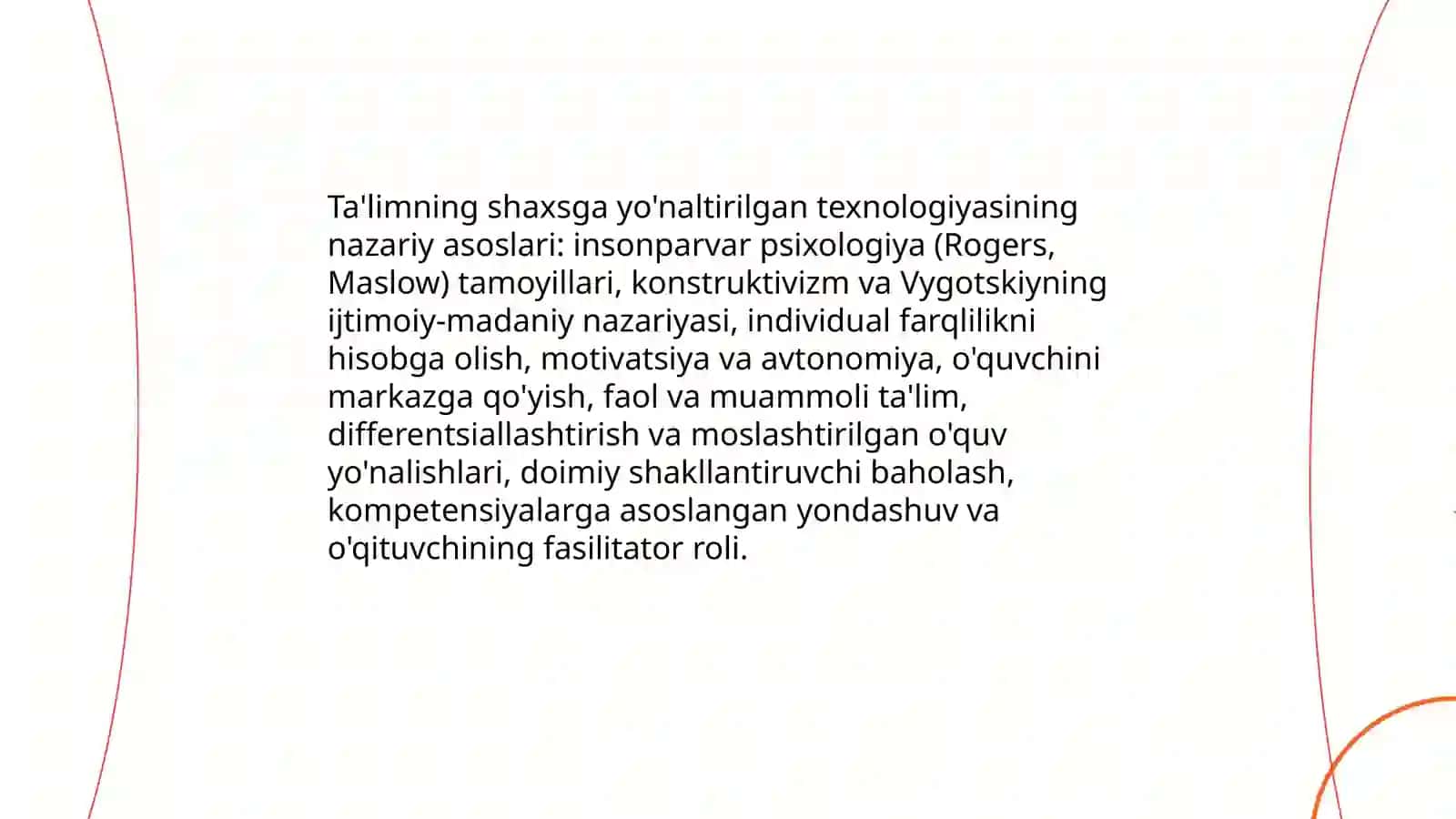 Ta'limning shaxsga yo'naltirilgan texnologiyasi 3