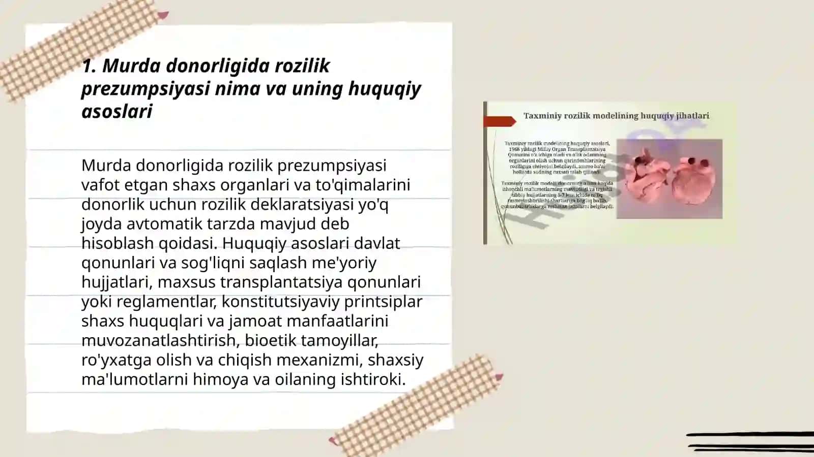 Murda donorligida rozilik prezumpsiyasi modeli 3