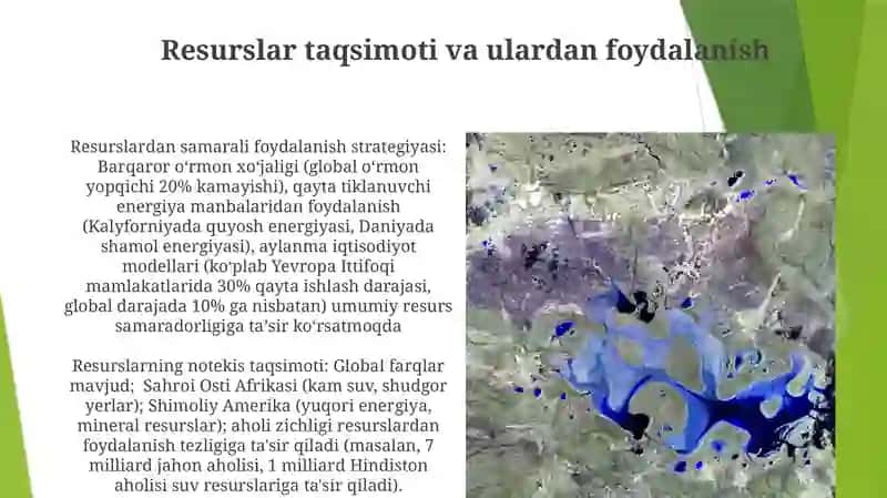 Materiklar tabiiy-geografik rayonlariga qiyosiy tavsif 3
