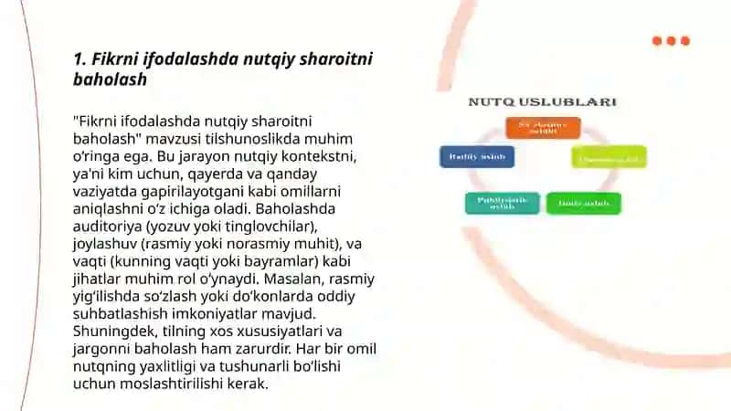 O'qituvchining nutqiy kompitensiyasi 3