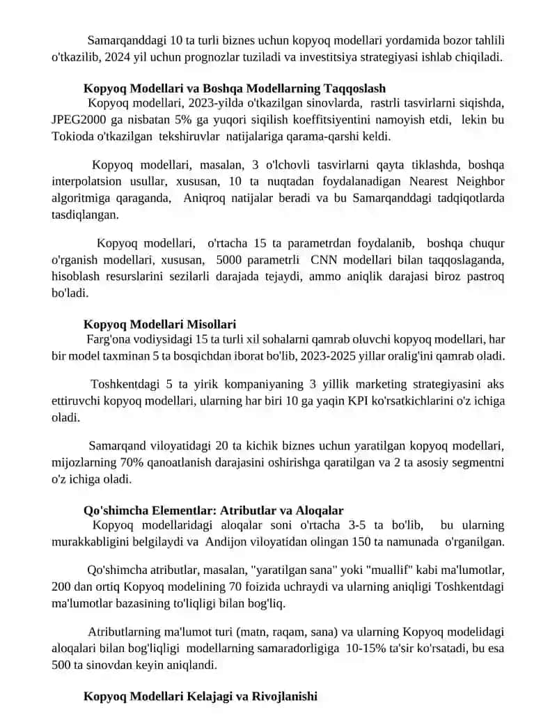 Ko'pyoq modellari va ularning elementlari 3