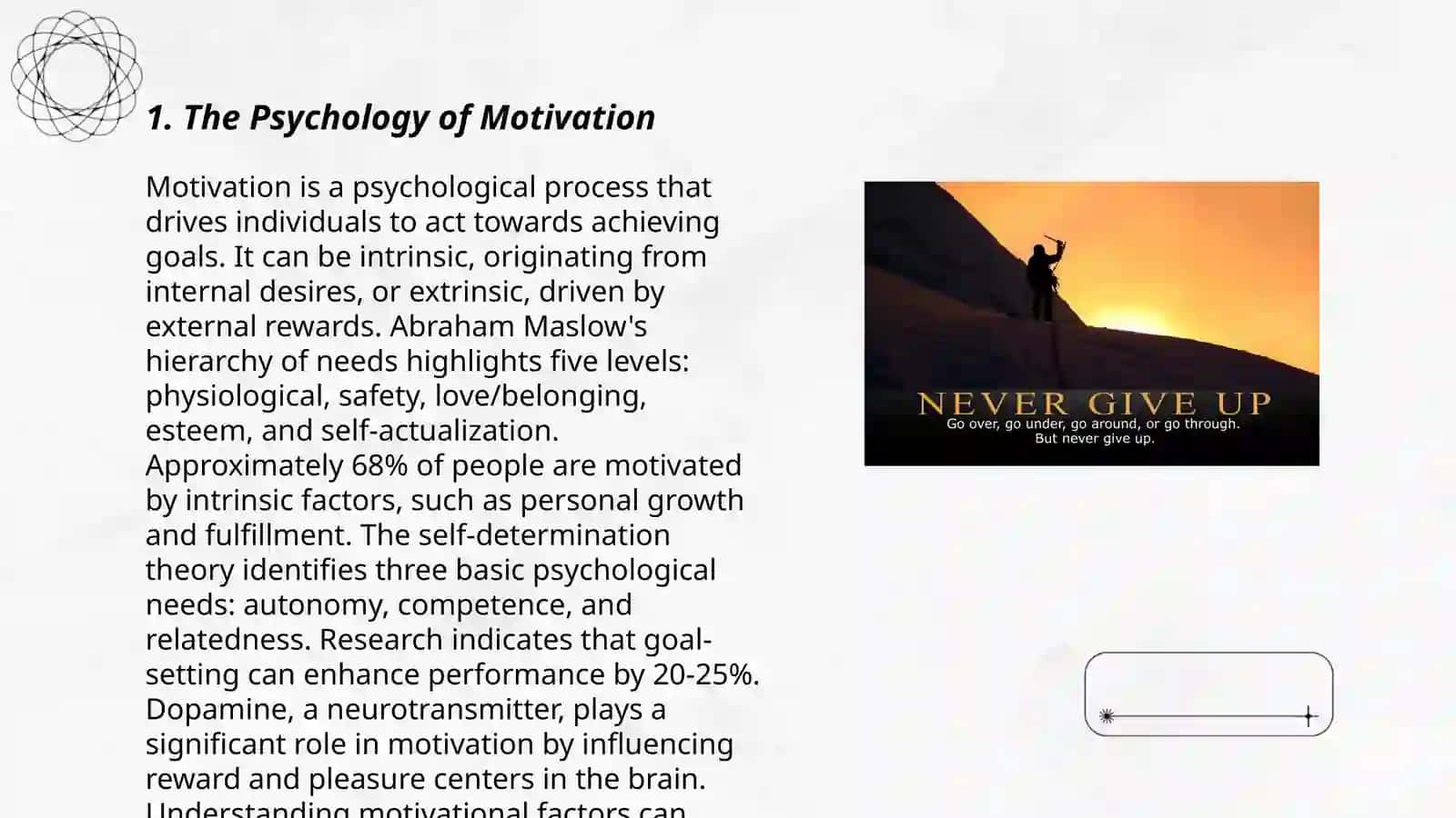 Motivation 3