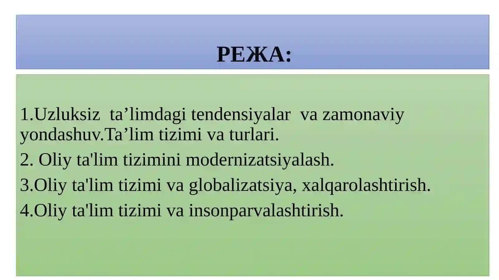 O’ZBEKISTON RESPUBLIKASIDA TA’LIM TIZIMINI RIVOJLANTIRISHNINIG KONSEPTUAL ASOSLARI 3