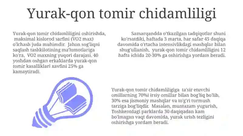 Jismoniy sifatlar chidamlilik sifati va uni rivojlantirish metodikasi 3