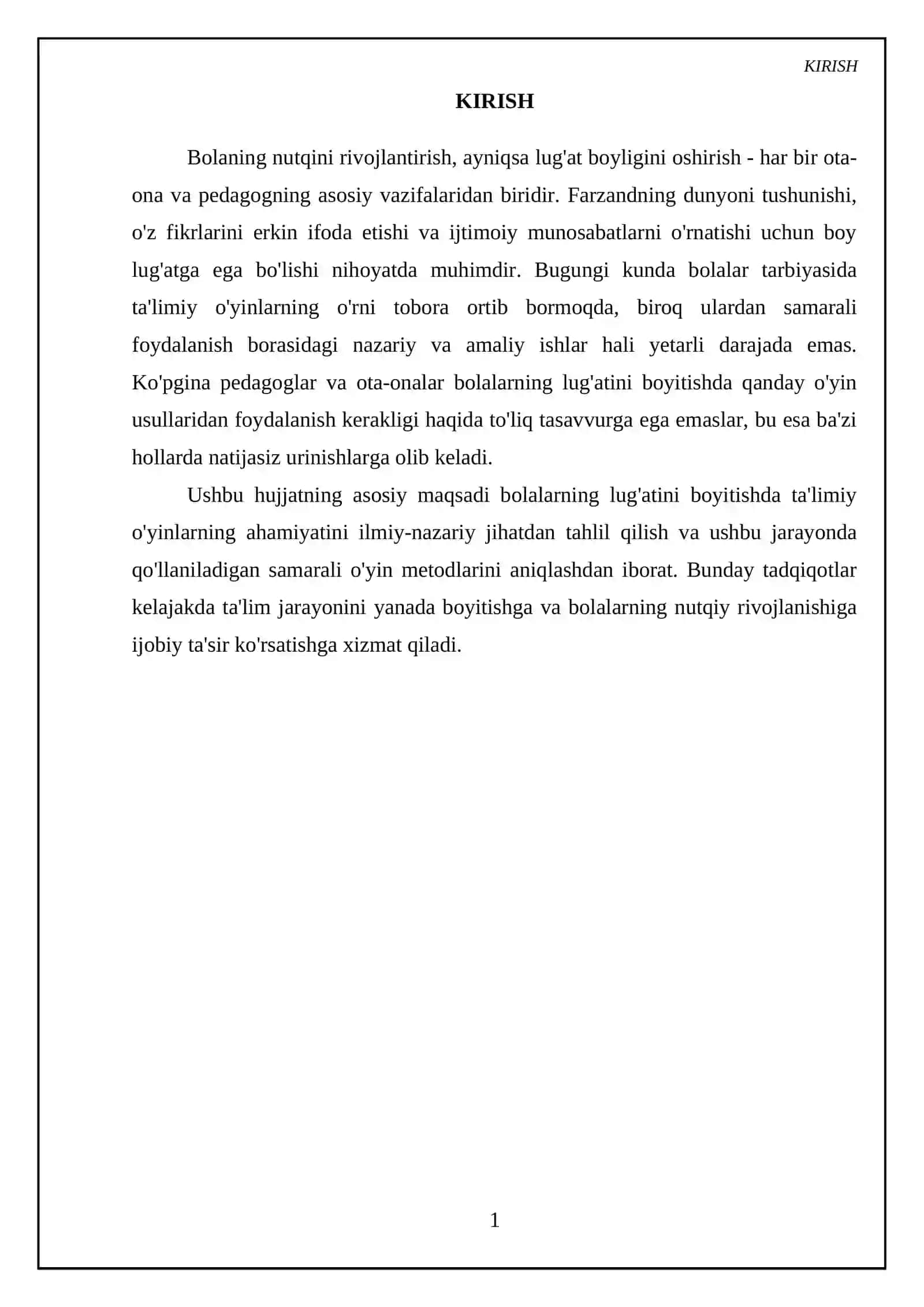 Bolalarning lug'atini boyitishda ta'limiy o'yinlarning ahamiyati 3