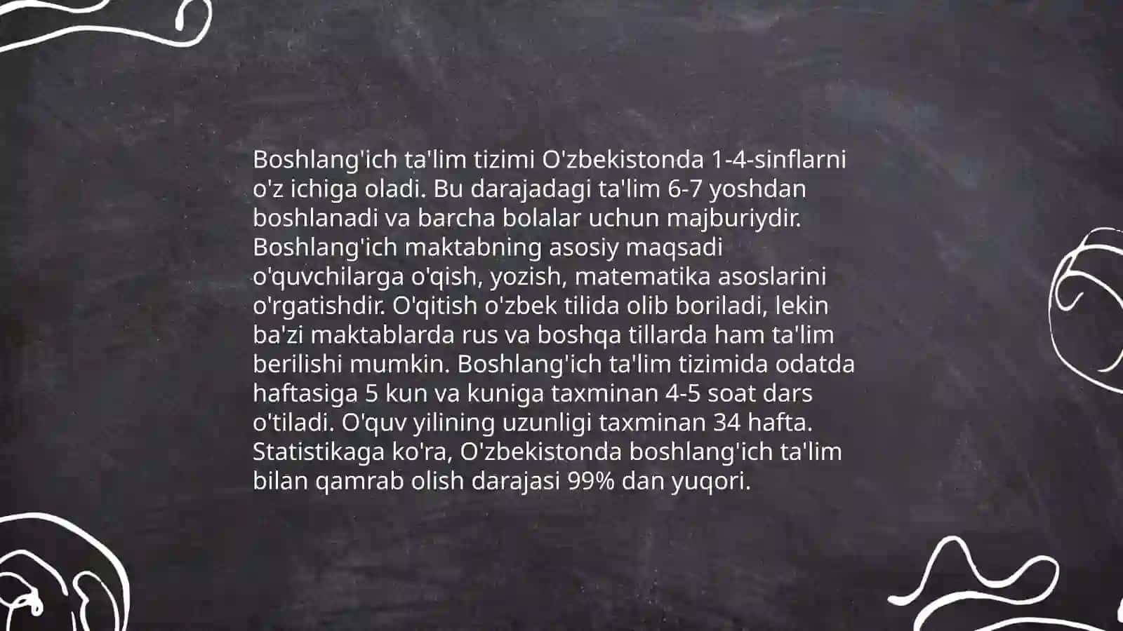 Boshlang'ich ta'lim tizimi 3