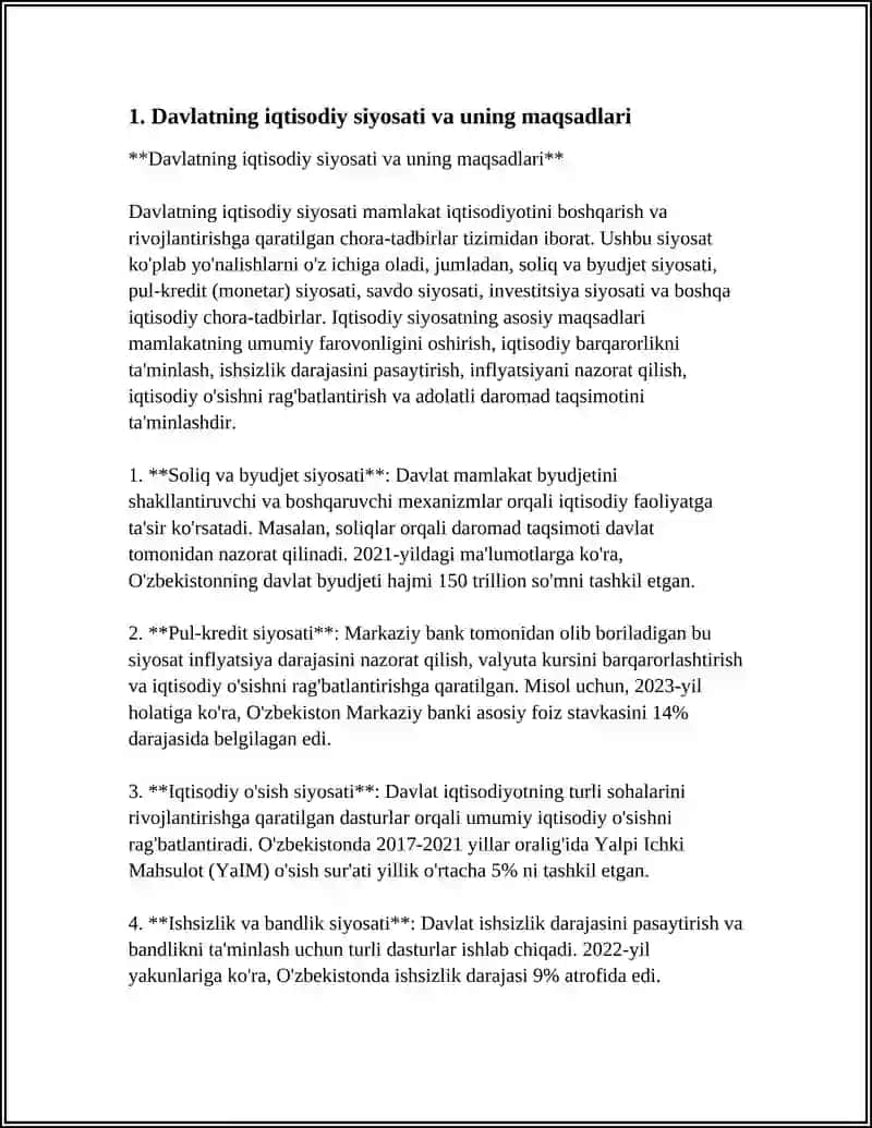 IQTISODIYOTNI BOSHQARISHDA DAVLATNING RO'LI 3