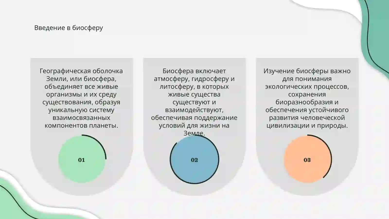 Географическая оболочка земли биосфера 3