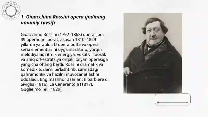 Gioacchino Rossiniopera ijodi 3