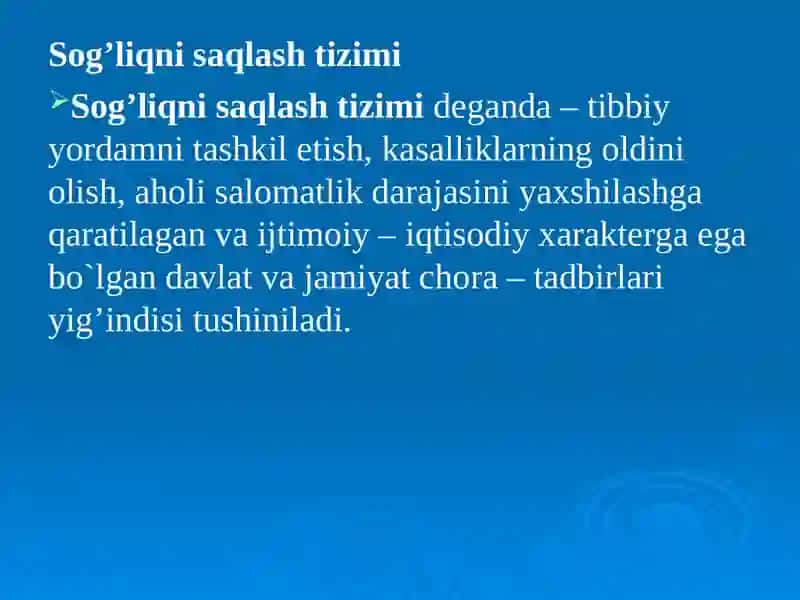 Salomatlikni muhofazalash 3
