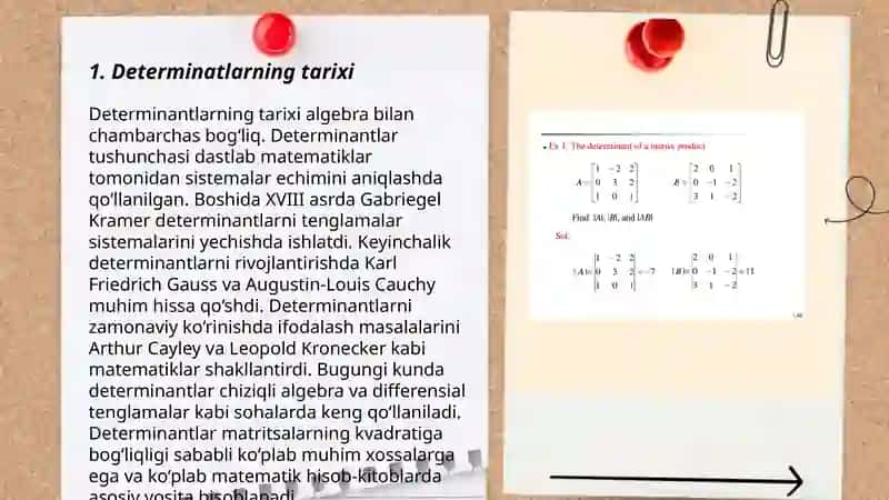 Determinant 3