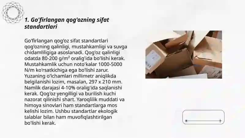 Go'firlangan qalin qog'oz ishlab chiqarish texnologiyasi 3