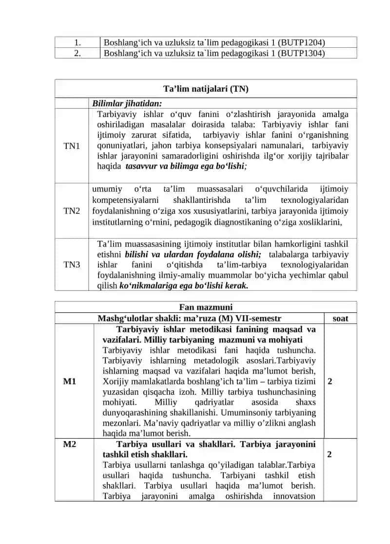 Tarbiyaviy ishlar metodikasi 3