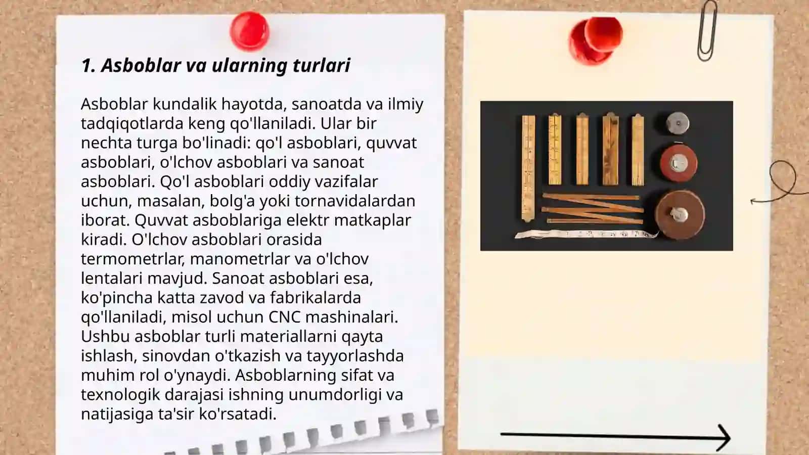 O’lchov asbob turlari 3