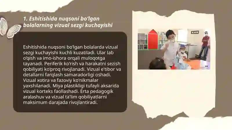 Eshitishida nuqsoni bo'lgan bolalarning sezgi hususiyati 3