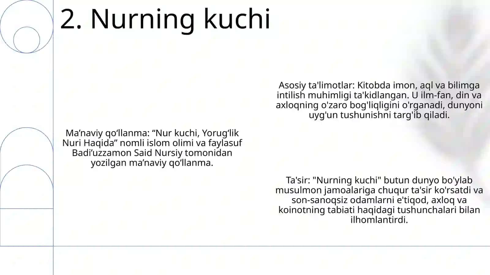Yorug’Lik Nuri Haqida 3