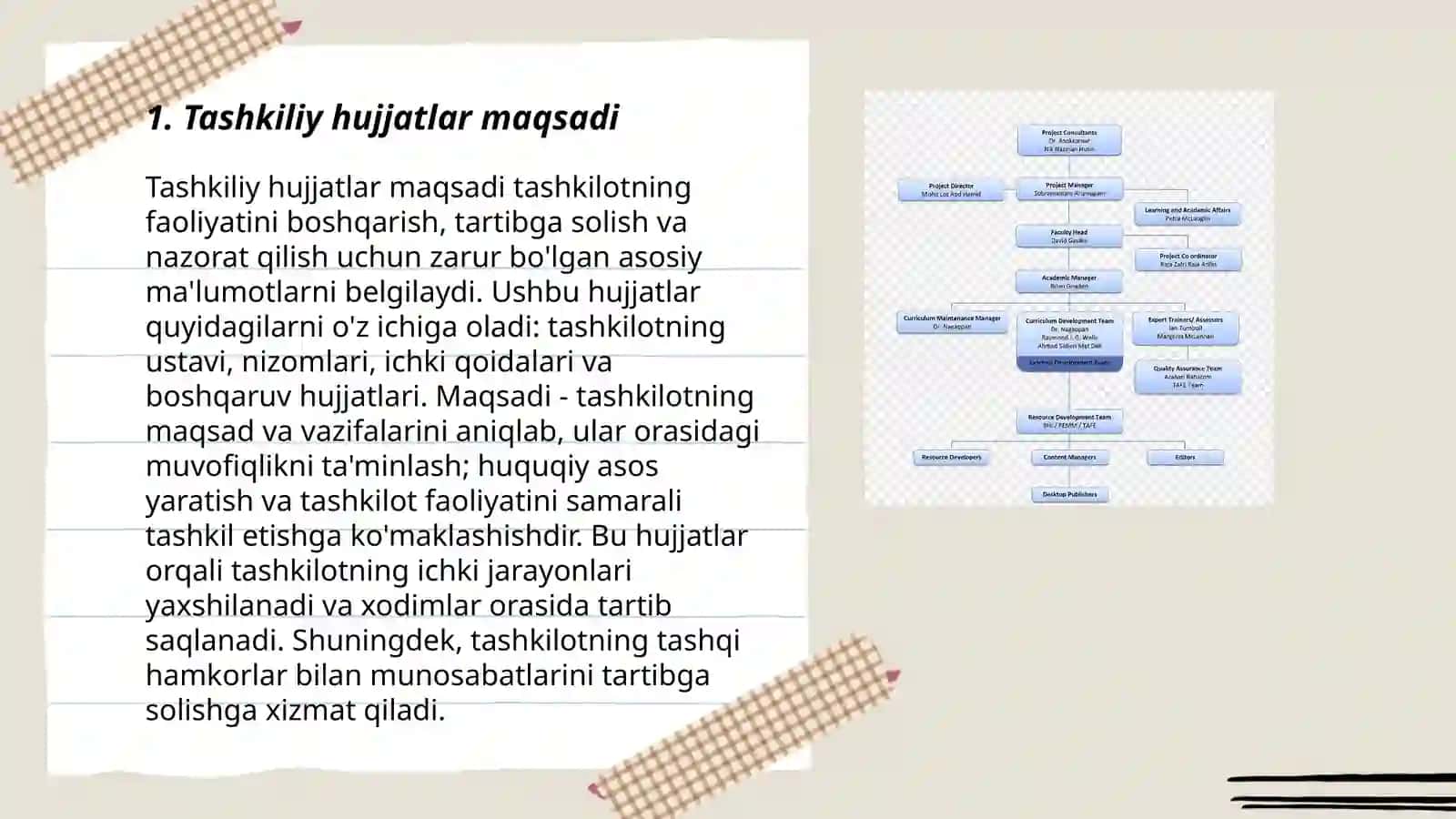 Tashkiliy hujjatlar va ularni rasmiylashtirish 3