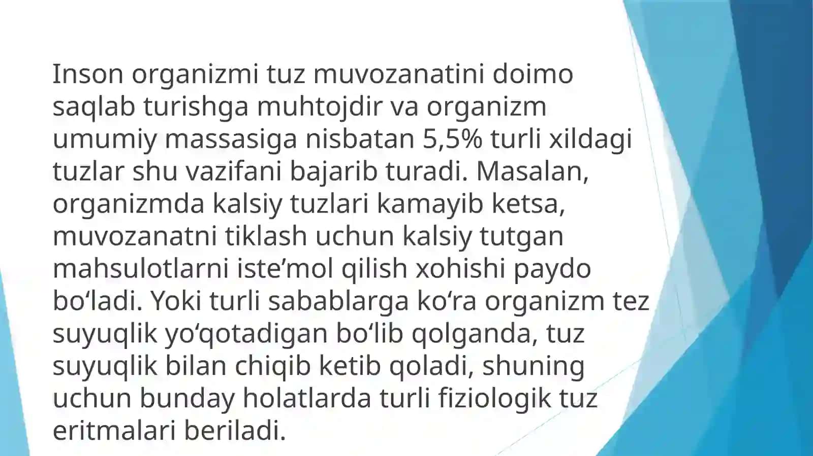 ENGMUHIM TUZLARNING ISHLATILISHI 3