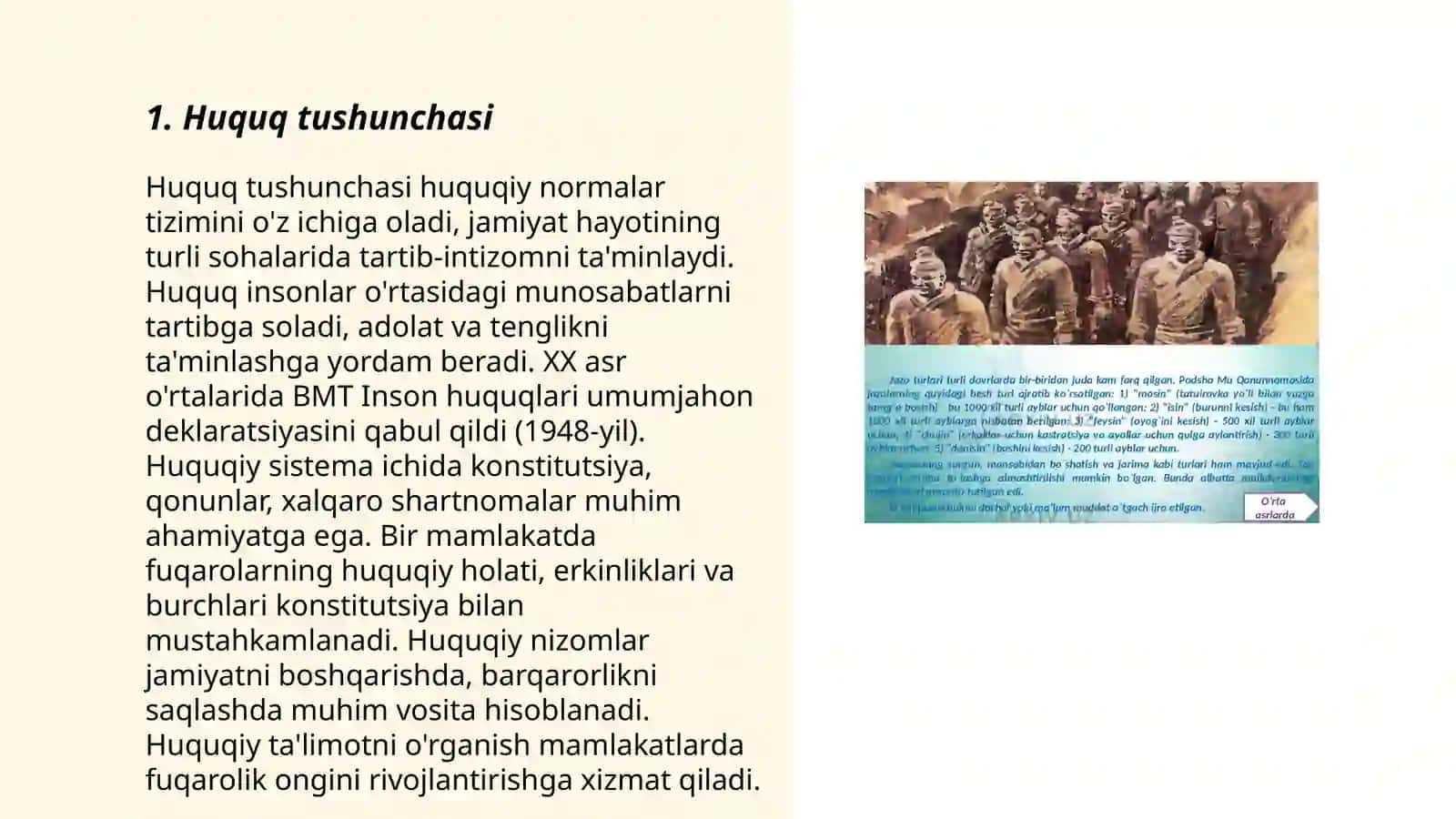 Huquqning asosiy belgilari 3