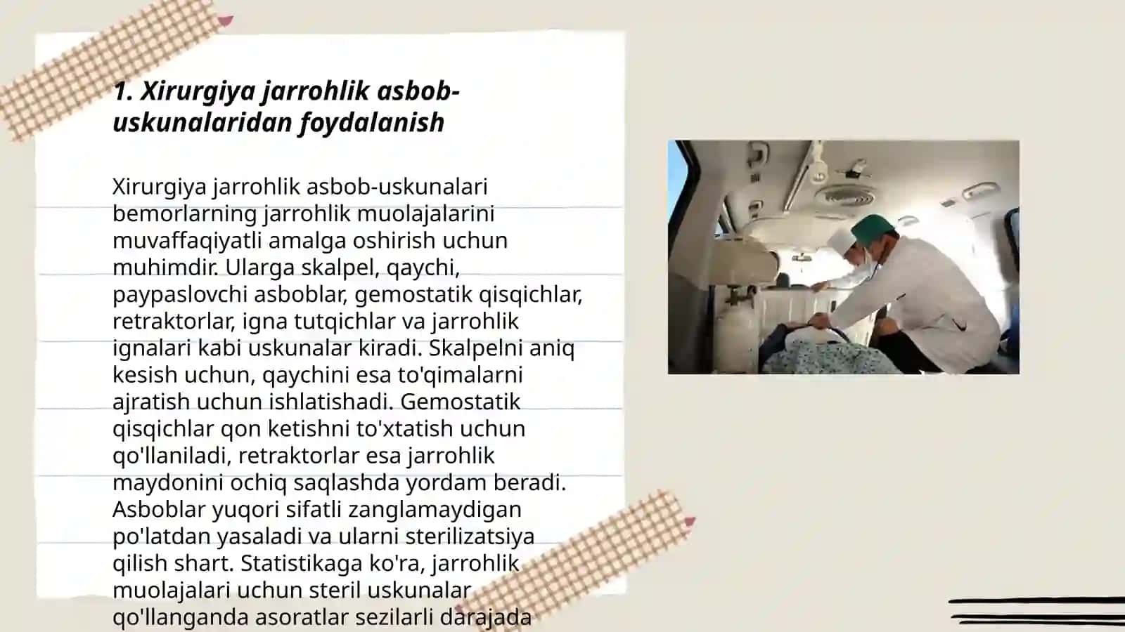 Xirurgiya Vazifalari 3