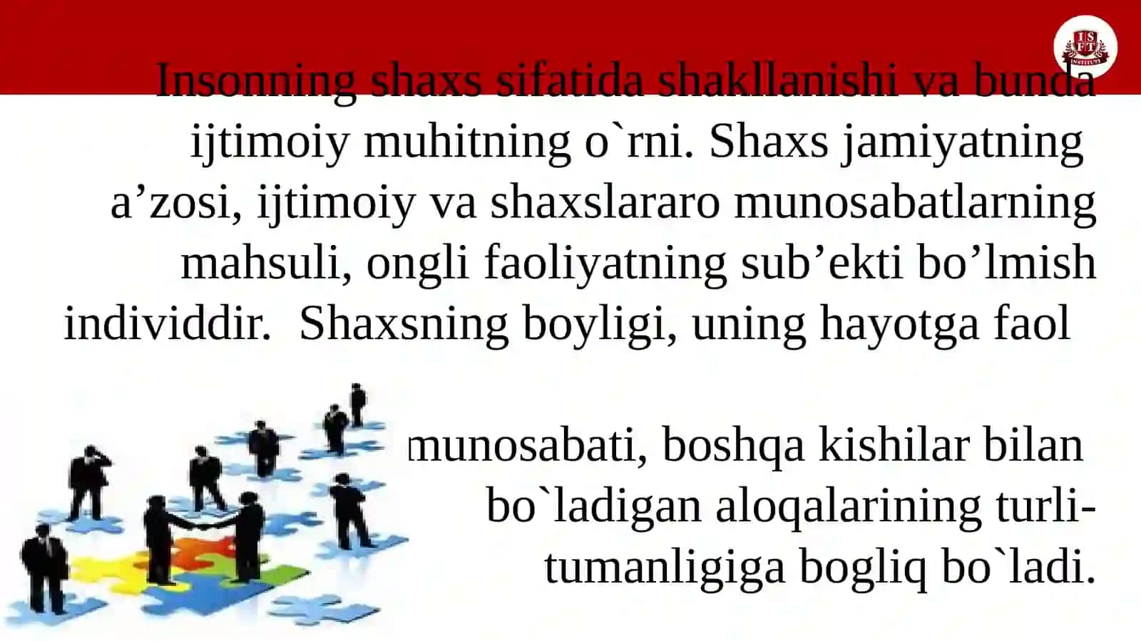 Ijtimoiylashuvning ijtimoiy-psixologik tomoni va shaxs rivojlanishi.Shaxsning ijtimoiy ustanovkalari 3