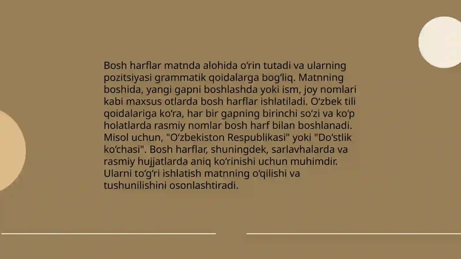 Bosh harflar imlosi 3