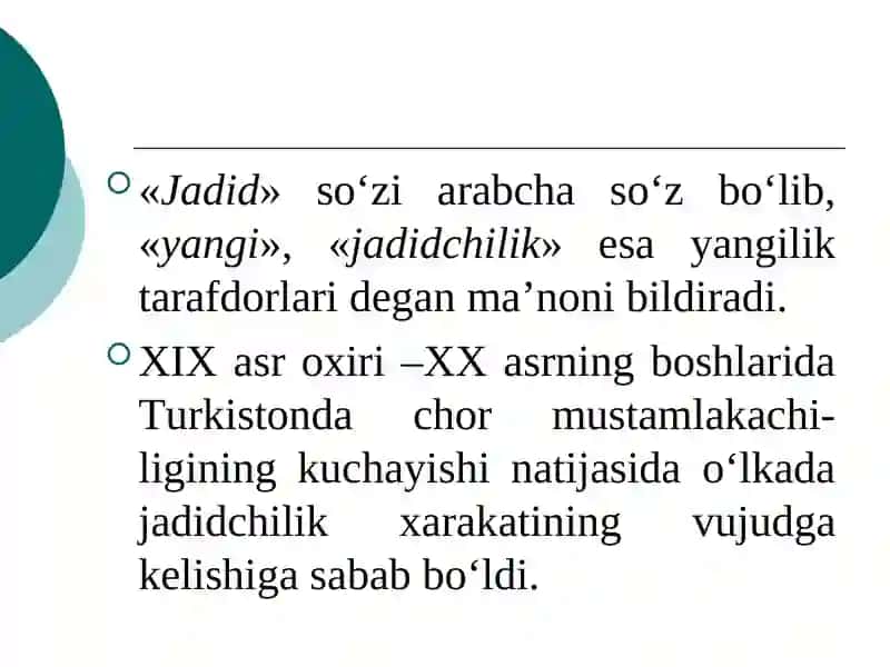 TURKISTON JADIDCHILIK HARAKATIDA TA’LIM VA TARBIYA 3