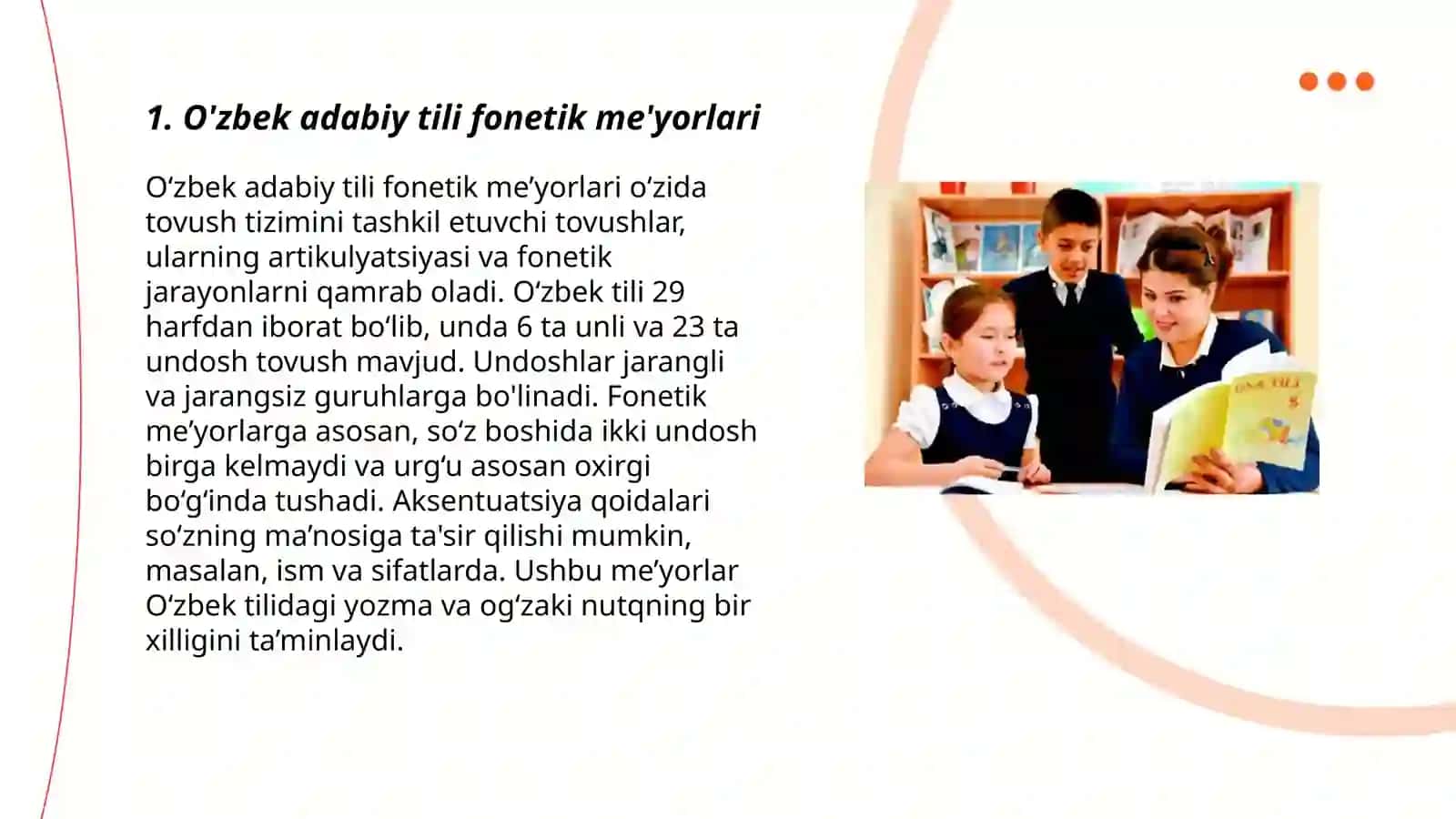 O'zbek adabiy tili me'yorlari 3