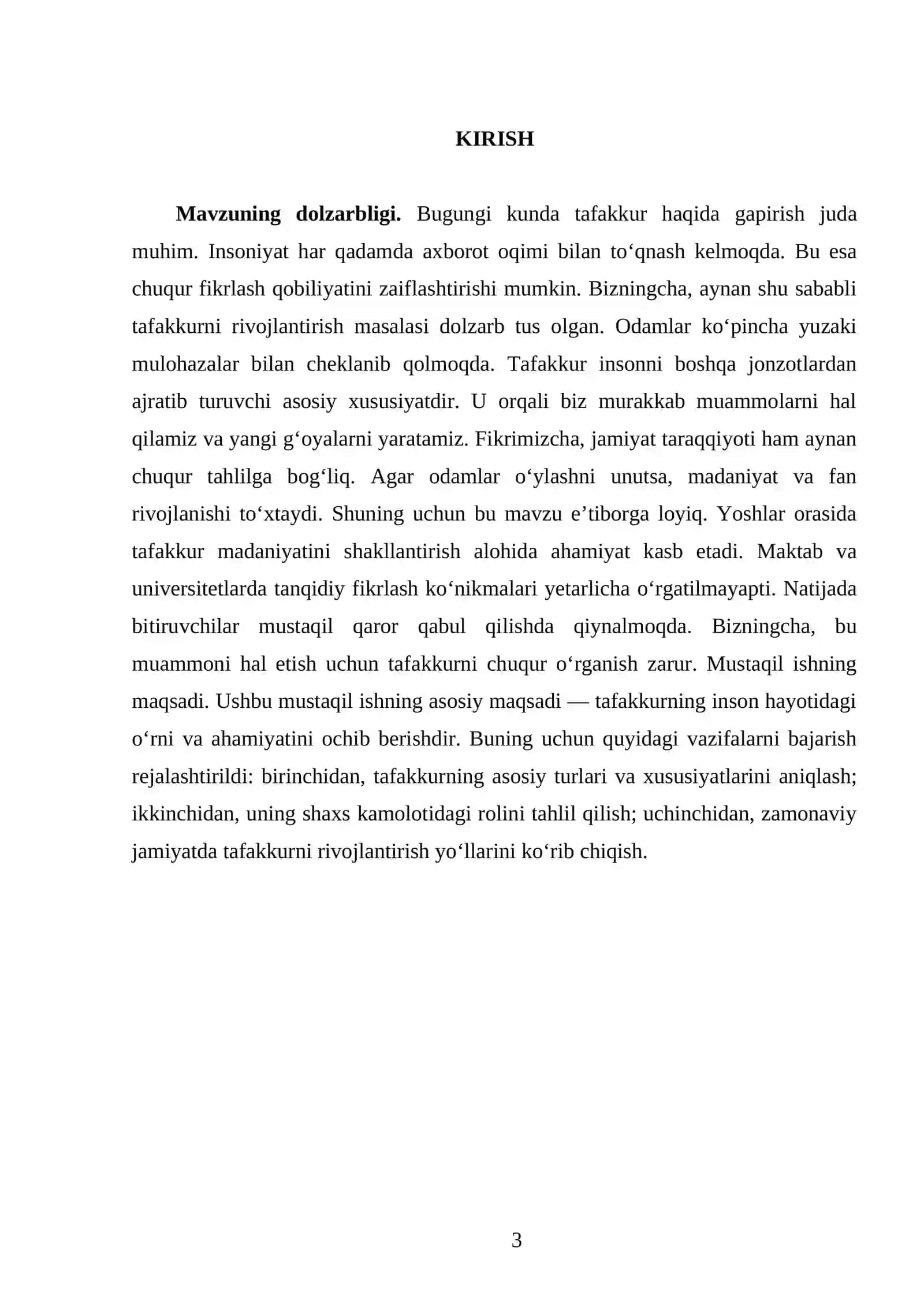 Tafakkur 3