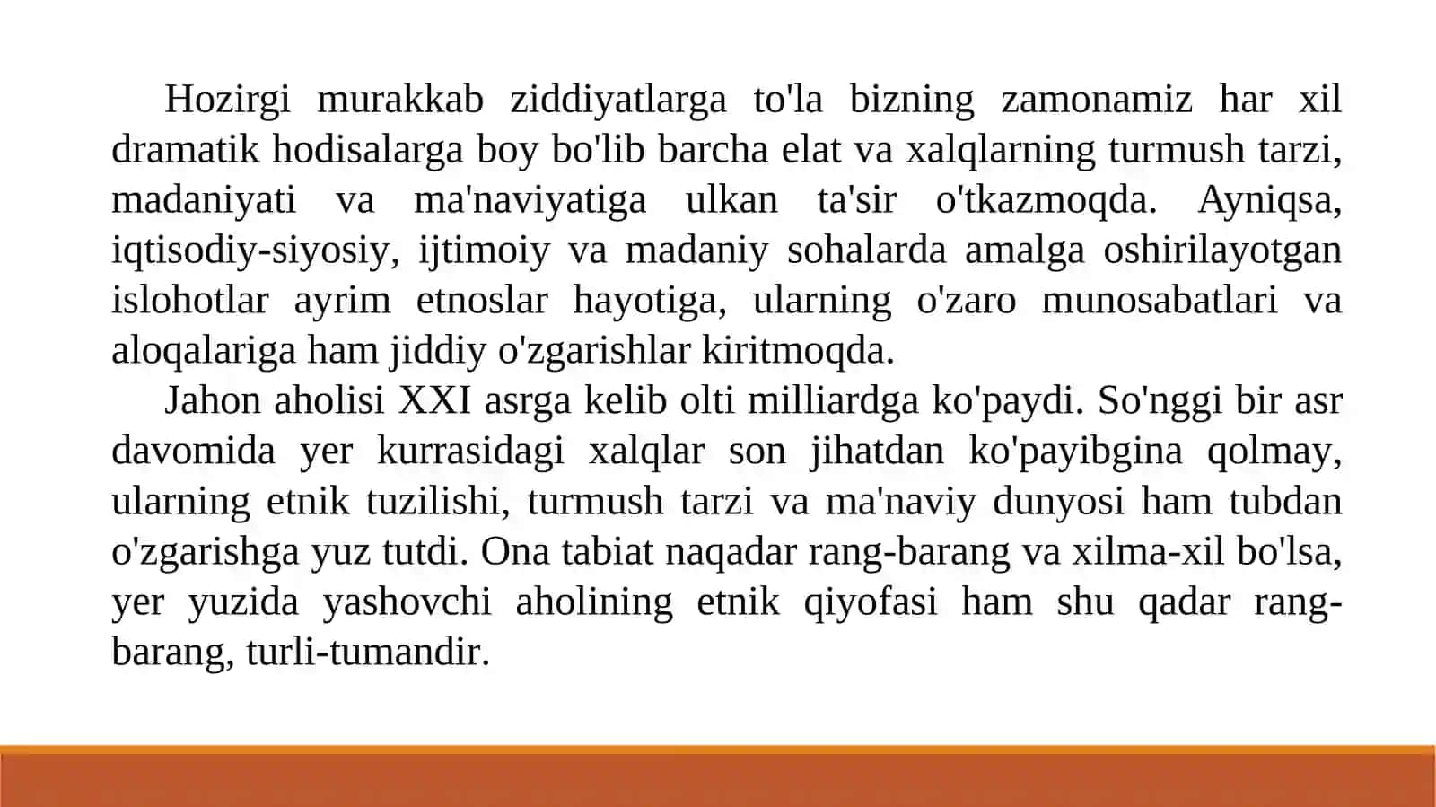 ETNOLOGIYAFANNING PREDMETI, MAQSADI VA VAZIFALARI 3