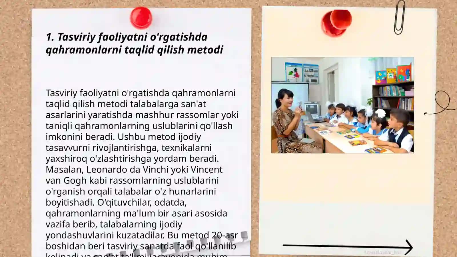 Maktabgacha yoshdagi bolalarga tasviriy faoliyatni orgatishda og'zaki va o'rgatish metodlaridan foydalanish 3