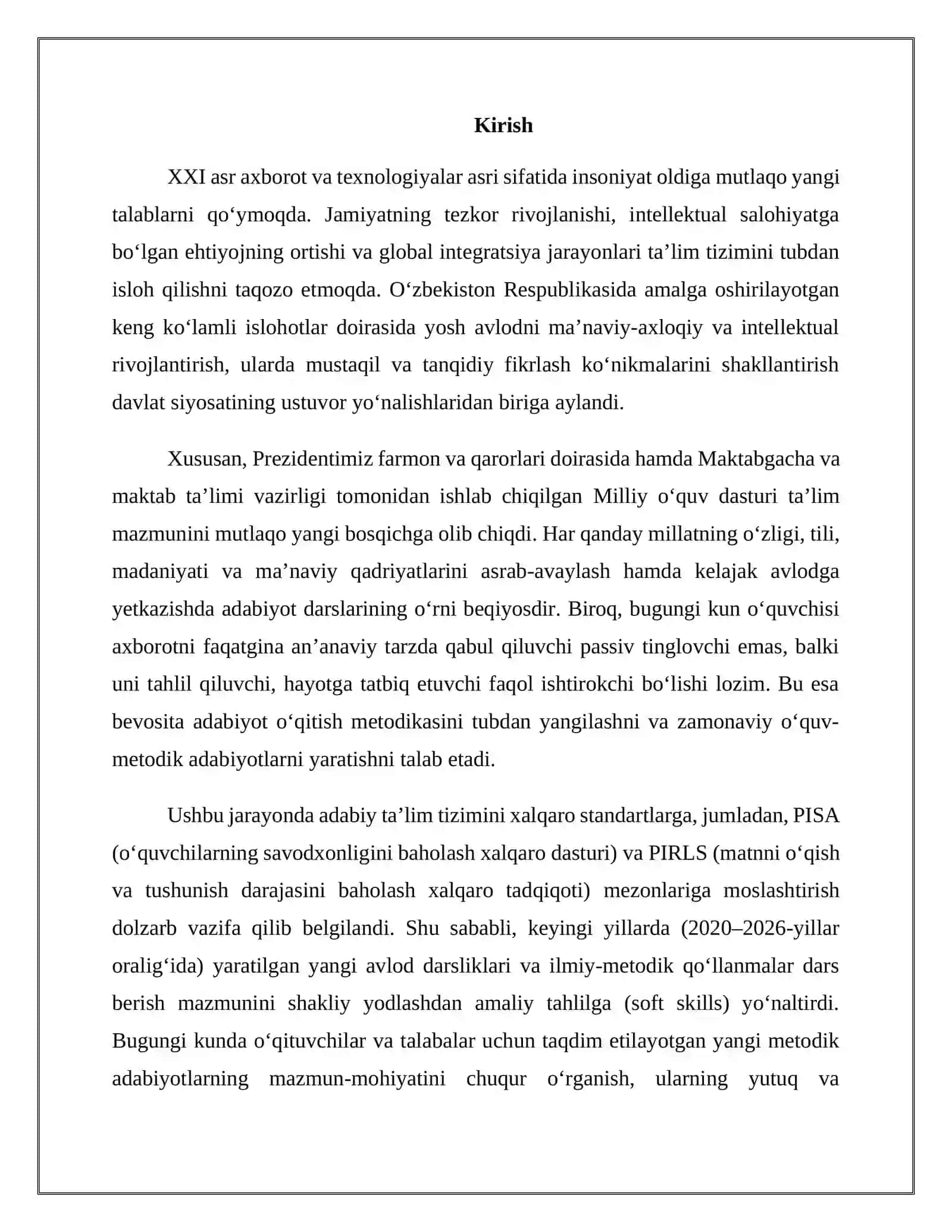 Adabiyot o‘qitish metodikasi 3
