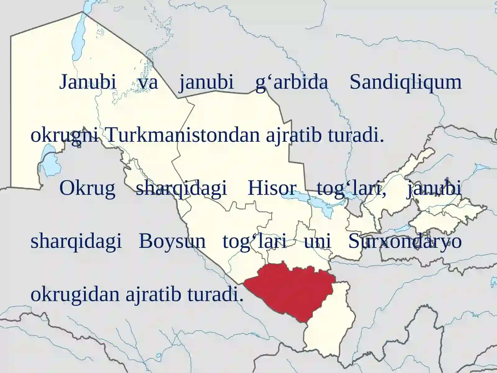 Qashqadaryo tabiiy geografik okrugi 3