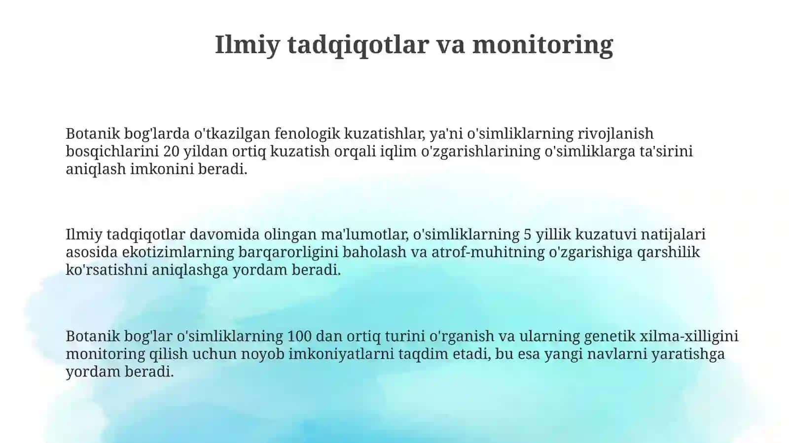 Botanika bog'i va uning vazifalari 3