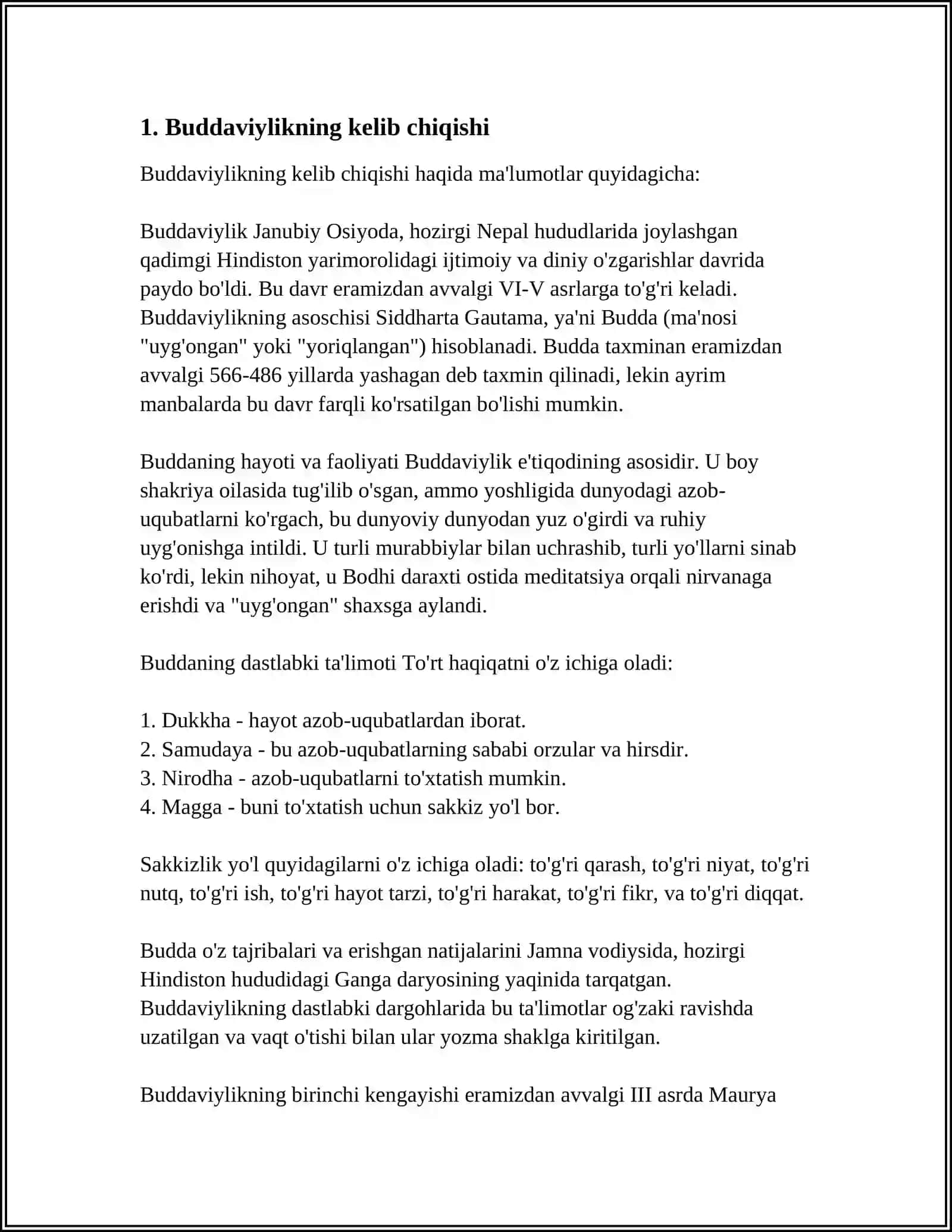 BUDDAVIYLIK DINI 3