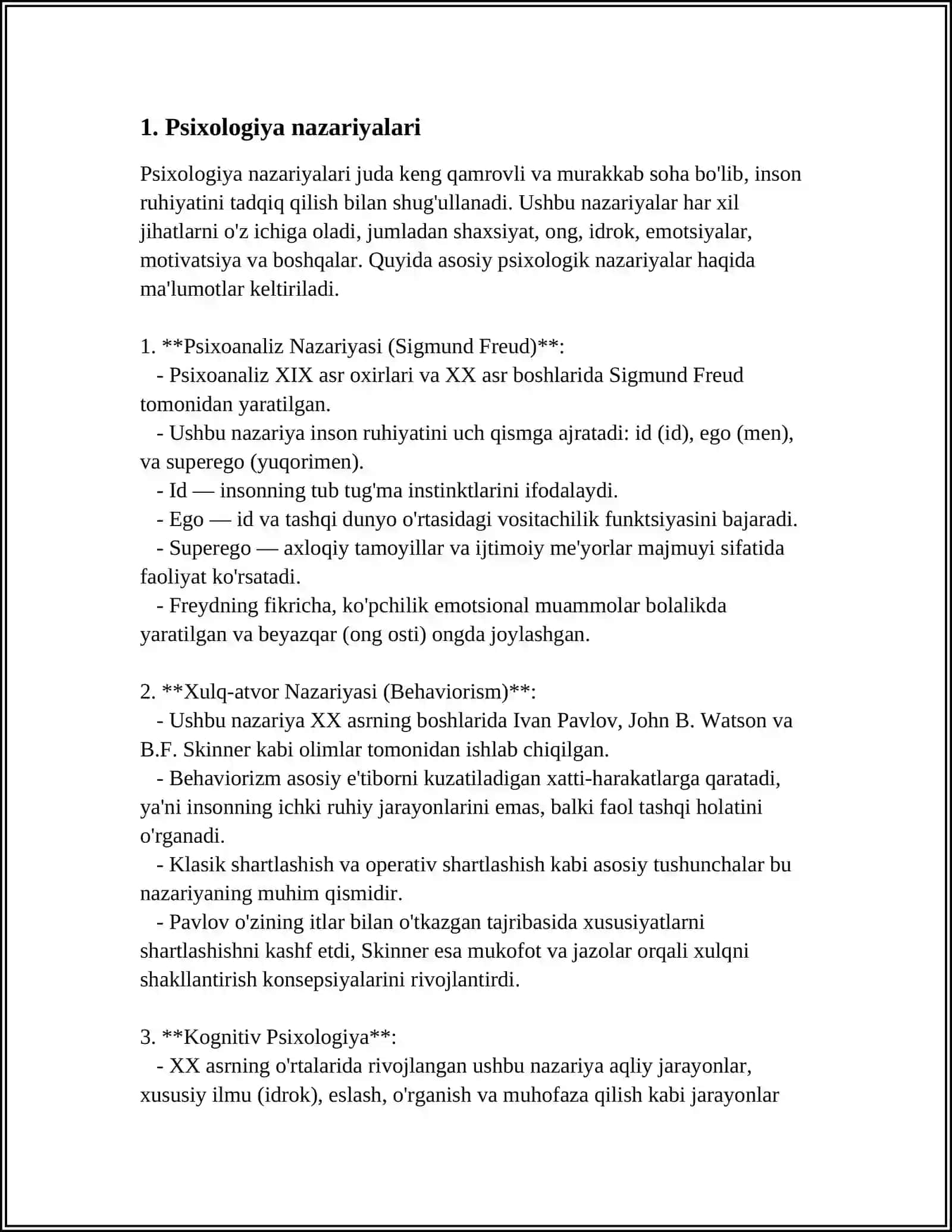 PSIXOLOGIYA FANINING PREDMETI 3
