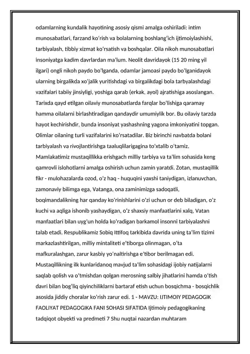 Oilaga ijtimoiy pedagogik yordam shakllari 3