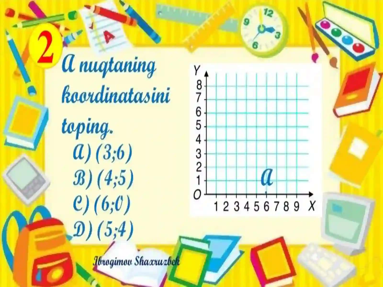 4-sinf Matematika - Kub mavzuda taqdimot 3